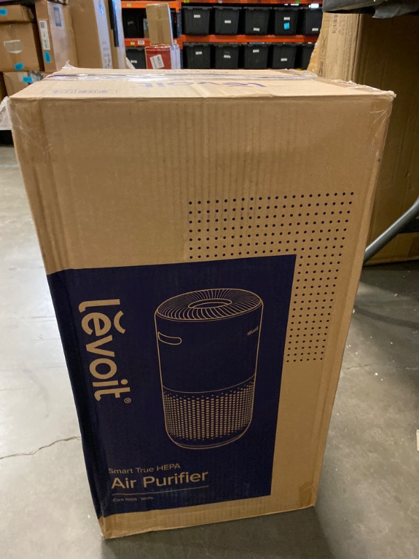 Photo 1 of LEVOIT Air Purifiers for Home Large Room, Smart WiFi and PM2.5 Monitor H13 True HEPA Filter Removes Up to 99.97% of Particles, Pet Allergies, Smoke, Dust, Auto Mode, Alexa Control, White Core 400S White