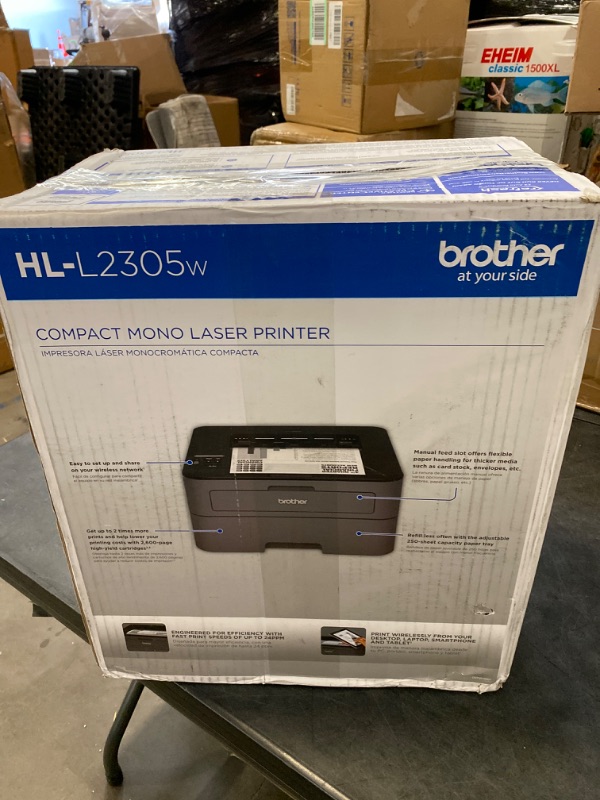 Photo 3 of Brother HLL2305W Compact Mono Laser Single Function Printer with Wireless and Mobile Device Printing New: HLL2305W (Wireless)