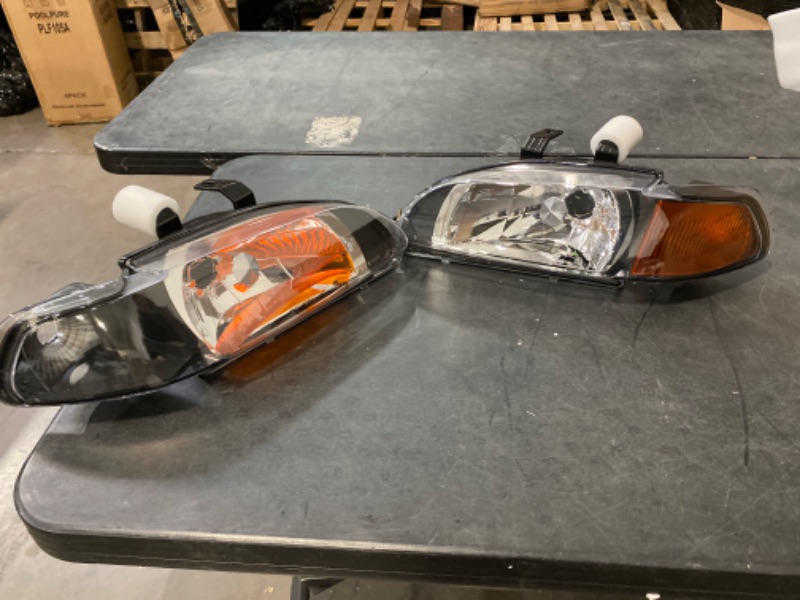 Photo 1 of 2 Piece Headlamp, ( Unknown model and make/ Compatibility ) 
