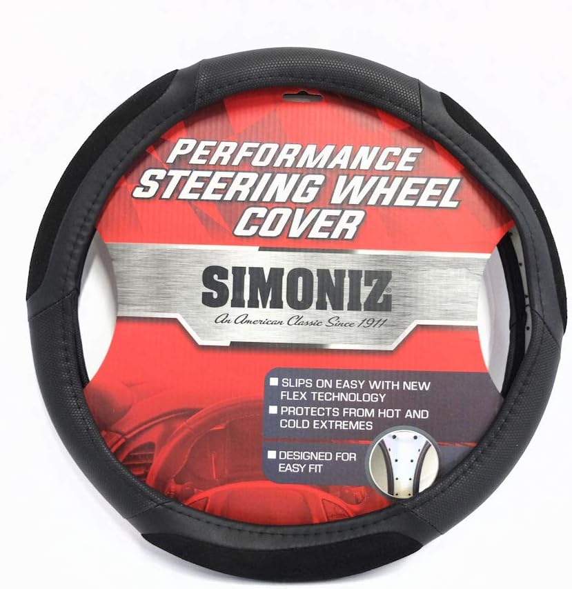 Photo 1 of Simoniz Steering Wheel Cover 15" Black 
