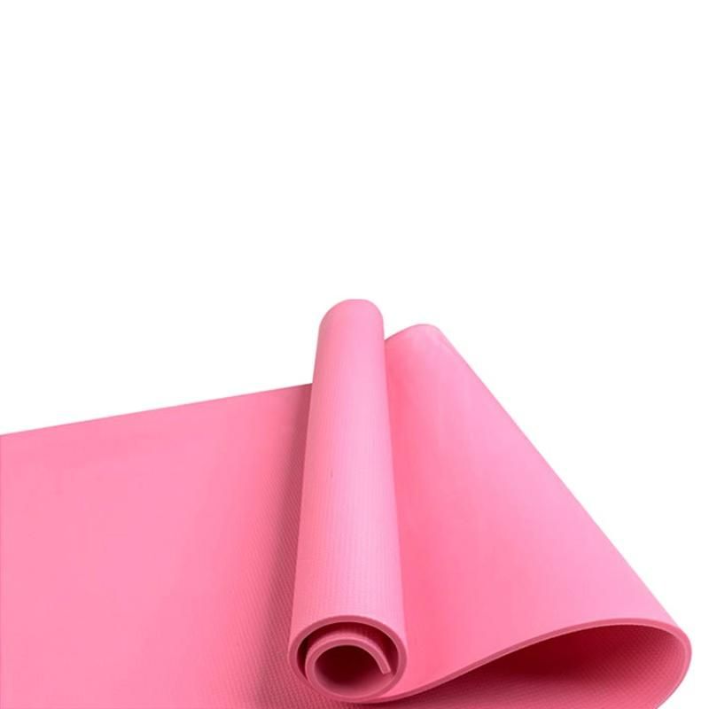 Photo 1 of Pink Non slip Yoga Mat with Resistance Band 