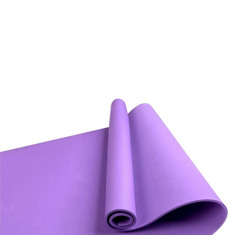 Photo 1 of Lilac Non slip Yoga Mat with Resistance Band 