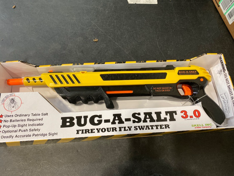 Photo 2 of Bug-A-Salt 3.0 - Yellow NEW 