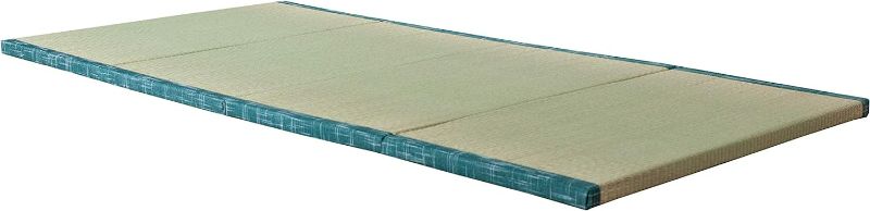 Photo 1 of MustMat Tatami Futon Mattress Foldable Tatami Mat Twin Japanese Floor Mattress Rush Grass Floor Bed 35.4"x78.7"x1.2"(1 Piece) NEW 
