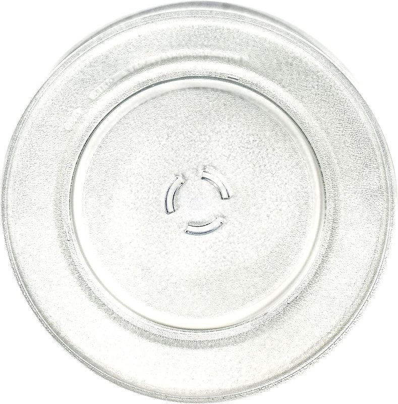 Photo 1 of HQRP 15 3/4" Glass Turntable Tray Compatible with Kitchen Aid 8205676 W10818723 4375405 KBHC109JBL0 KBHC179JBL0 KBMC140HBL0 KBMC147HBL0 KEHC309JBL0 Microwave Oven Cooking Plate 15.75-inch 400mm
