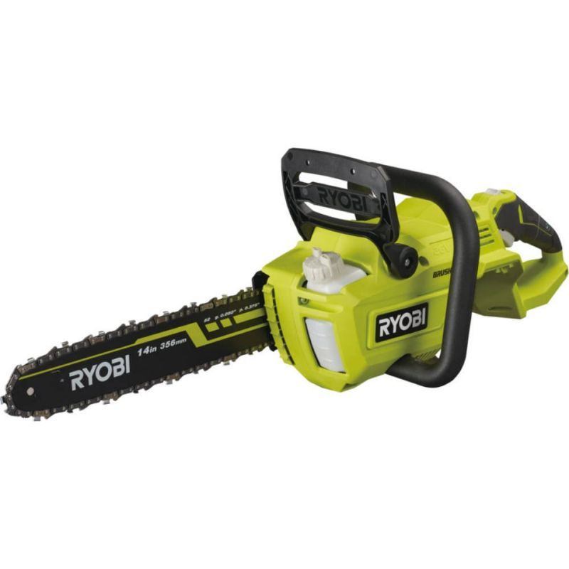 Photo 1 of RYOBI 40-Volt 10 in. Cordless Battery Chainsaw (Tool Only) 