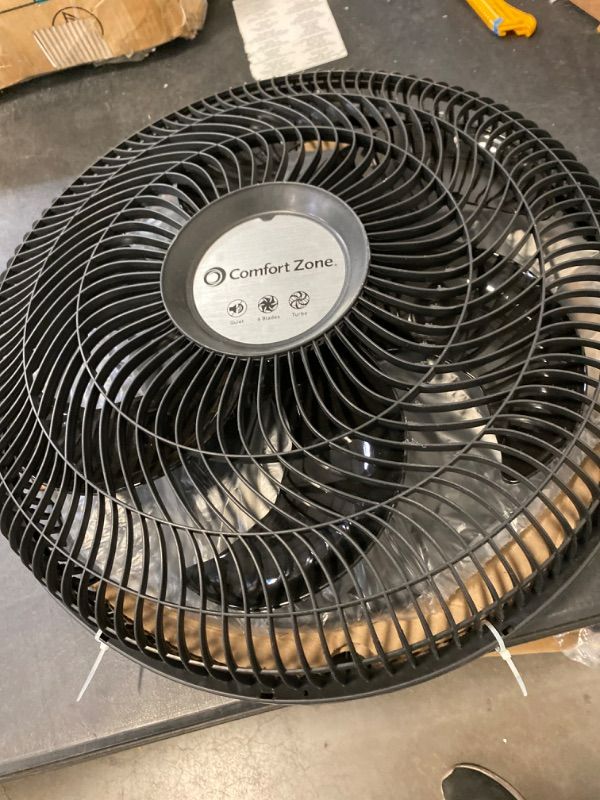 Photo 2 of PARTS ONLY, Comfort Zone PowrCurve 18" Stand Fan 