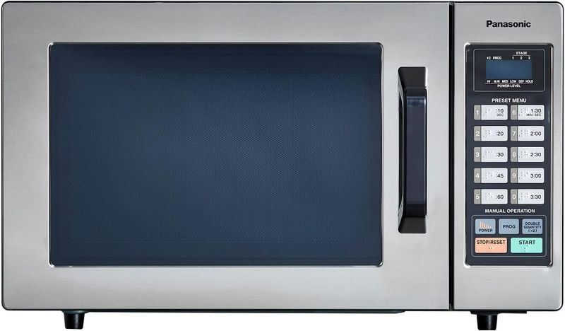 Photo 1 of Panasonic Consumer NE1054F 1000 Watt Commercial Microwave Oven 