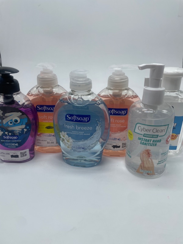 Photo 1 of 6 Pack Miscellaneous Hand Soap & Sanitizer New