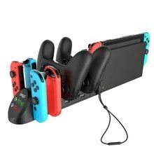 Photo 1 of iPega PG-9187 6 In 1 Multi Gram Charger Stand Charging Dock For Nintend Switch Joy con Pro Controller Accessories Nintend Switch
