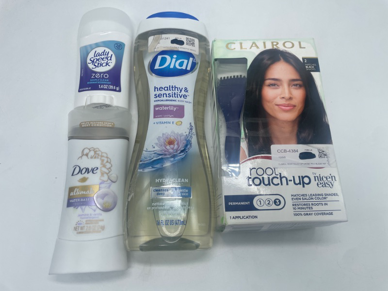 Photo 1 of Miscellaneous Woman's Soap Deodorant & Hair Dye Bundle 