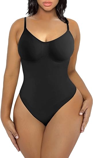 Photo 1 of YIANNA Sculpting Bodysuit for Women Tummy Control Seamless Shapewear Body Shaper
