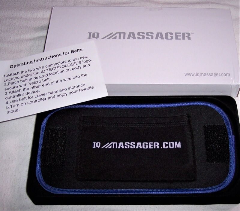 Photo 3 of IQ Technologies Massager BELT ONLY Pain Relief Strengthens Stomach Muscles NEW
