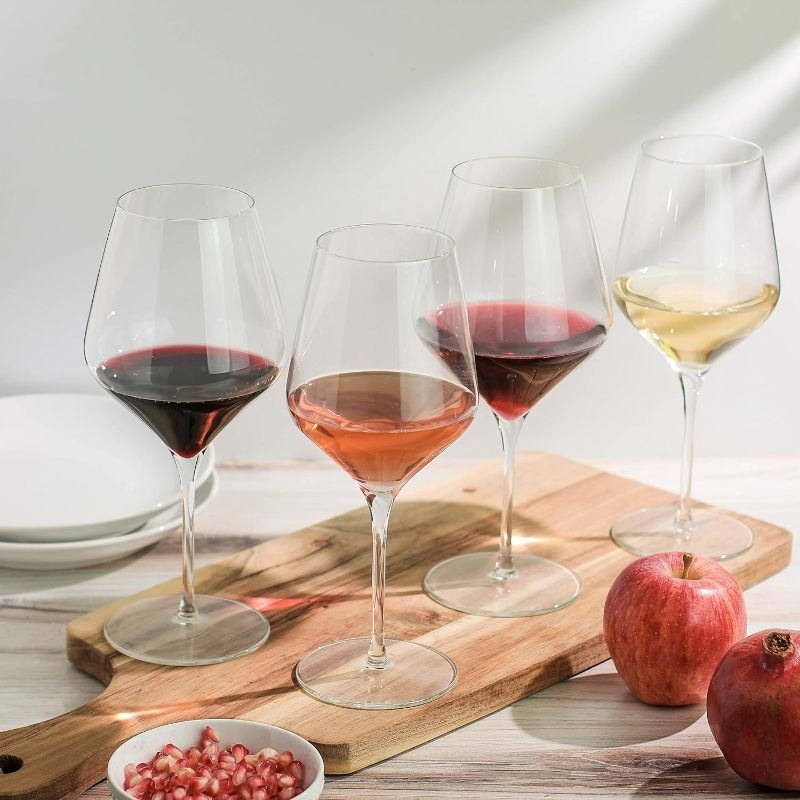 Photo 2 of Signature 12-Piece Wine Glass Party Set for Red and White Wines