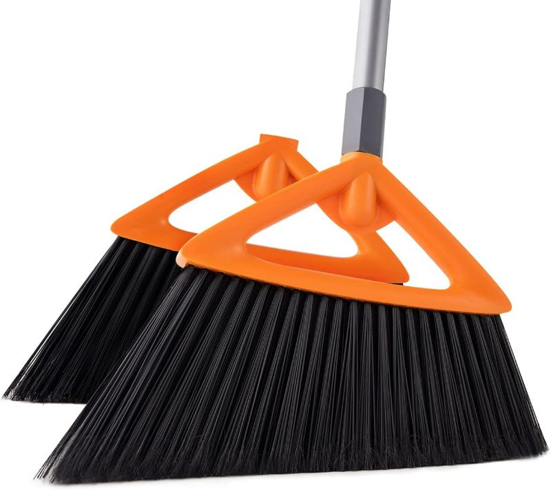 Photo 1 of JUST THE HEADS PART
CLEANHOME Outdoor Broom for Sweeping with 2 Heads, Commercial Household Heavy-Duty Long Handle Deck Broom, Indoor Kitchen Broom for Garage Courtyard Lobby Sidewalks Office Home School
