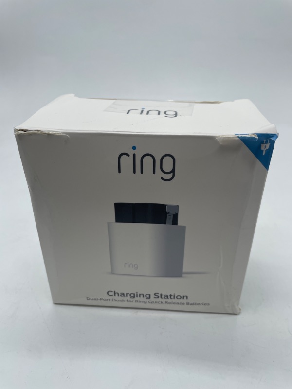 Photo 1 of Ring Charging Station for Quick Release Battery Packs
