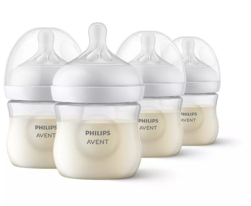 Photo 1 of Philips Avent Natural Response Baby Bottles 4oz 4x 125 ML