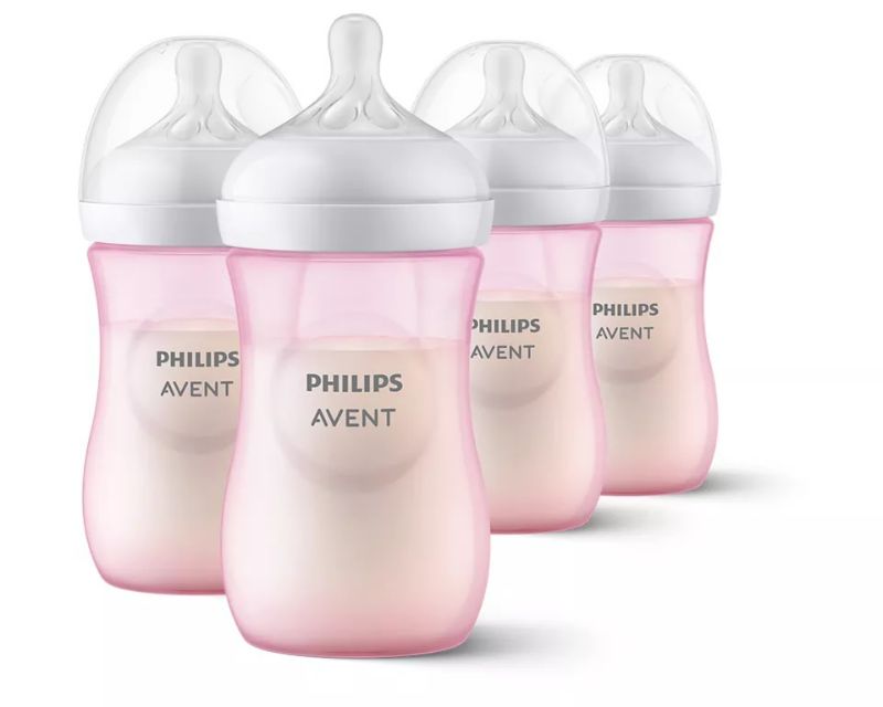 Photo 1 of Philips Avent Natural Response Baby Bottle 4x9 OZ Bottles