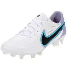 Photo 1 of NIKE LEGEND 9 ACADEMY FG/MG (WHITE/BALTIC BLUE) size 7.5 men 9 woman
