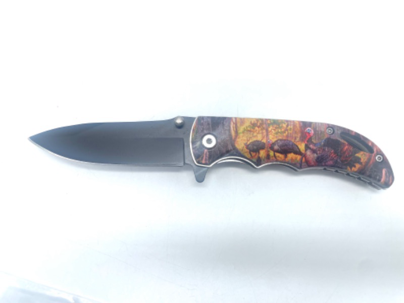 Photo 2 of Wild Turkey Folding Pocket Knife New 