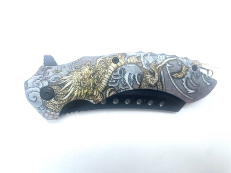 Photo 1 of Smokey Dragon Folding Pocket Knife