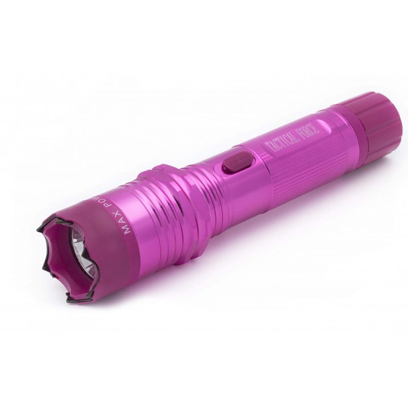 Photo 1 of TACTICAL FORCE FLASHLIGHT STUN GUN PINK