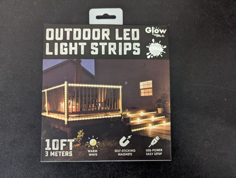 Photo 1 of Gabba Goods - Outdoor LED Light Strips - 10ft - Warm White