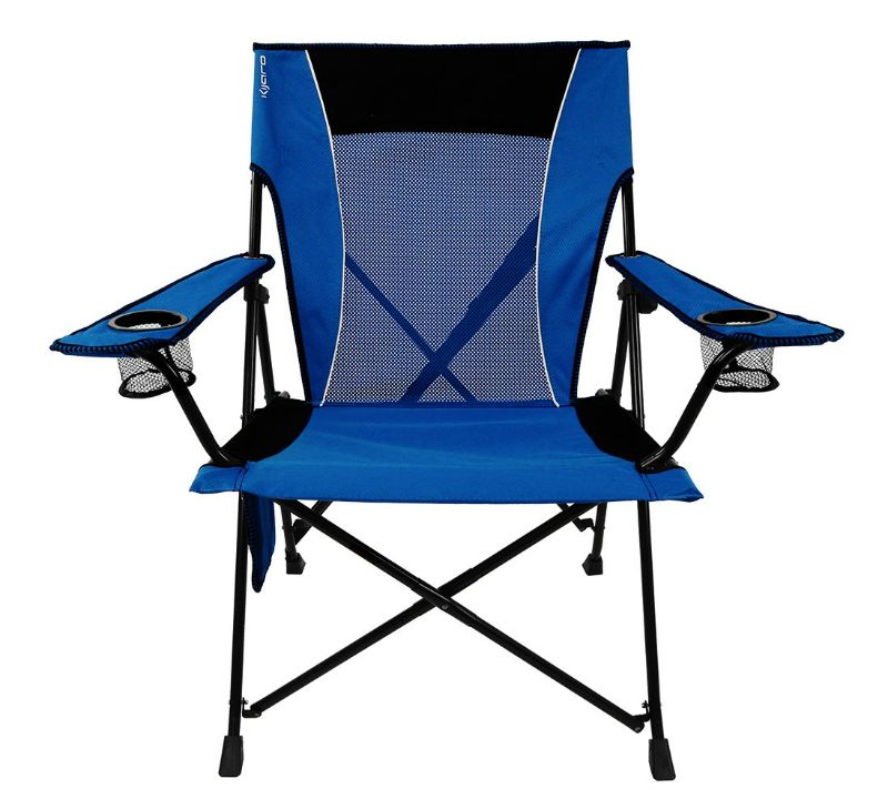 Photo 1 of Kijaro Dual Lock Portable Camping Chairs - Enjoy The Outdoors with a Versatile Folding Chair, Sports Chair, Outdoor Chair & Lawn Chair - Dual Lock Feature Locks Sitting or Packaged Position Maldives Blue