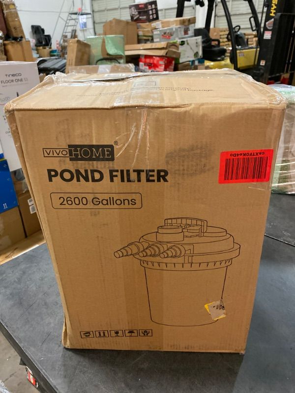 Photo 3 of VIVOHOME Bio Pressure Pond Filter, Up to 2600 Gallons
