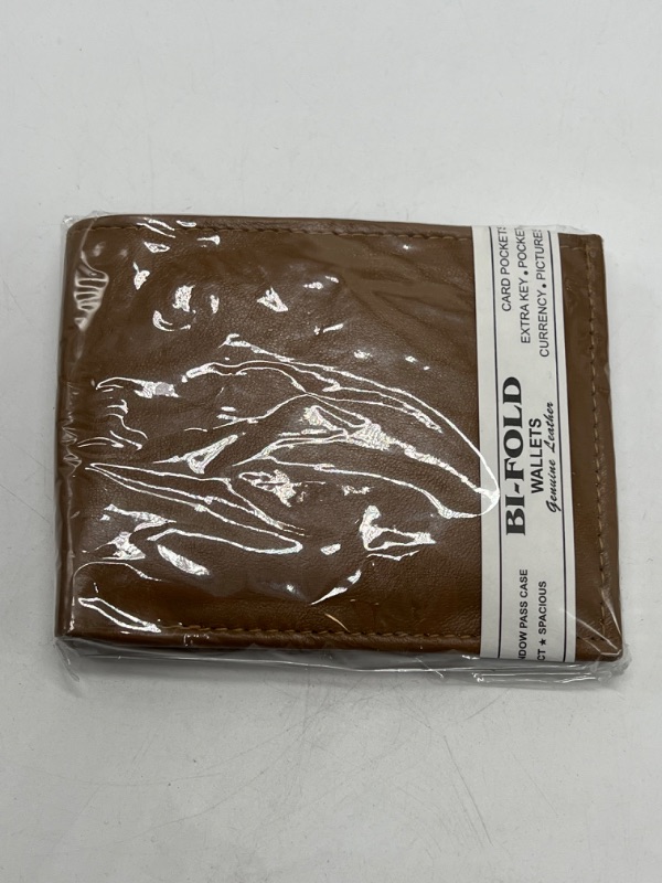 Photo 4 of Exclusive Men's  Tri Fold Leather Wallet In Brown