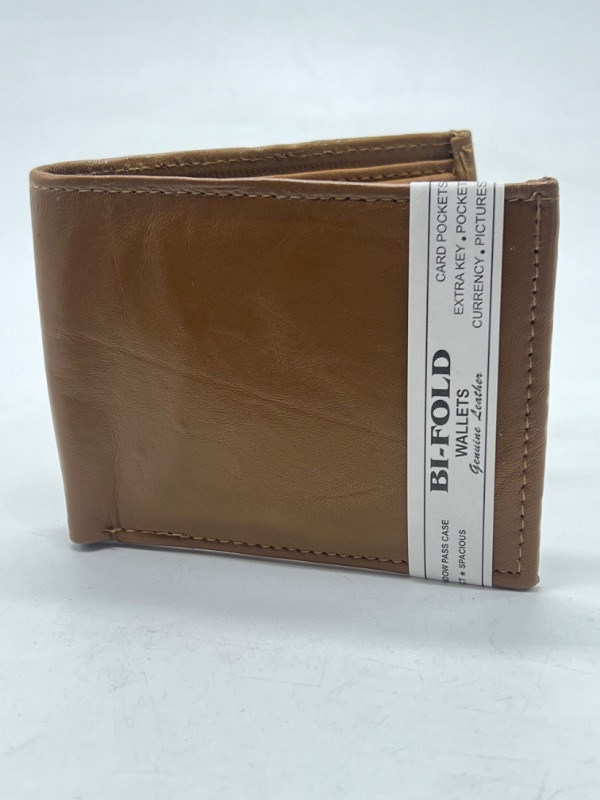 Photo 1 of Exclusive Men's  Tri Fold Leather Wallet In Brown