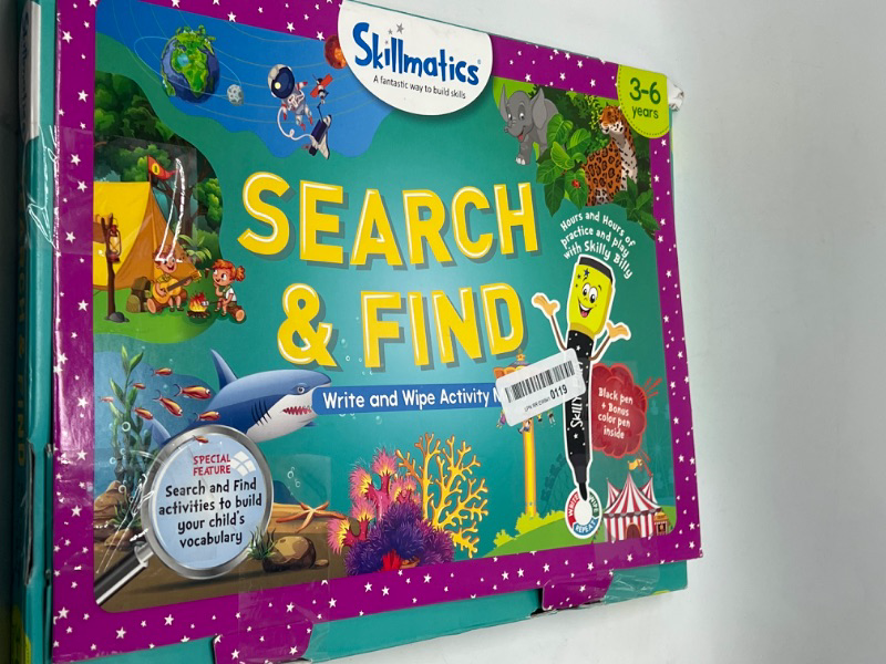 Photo 2 of Skillmatics Preschool Learning Activity - Search and Find Educational Game, Perfect for Kids, Toddlers Who Love Toys, Art and Craft Activities, Gifts for Girls and Boys Ages 3, 4, 5, 6 1. Search and Find