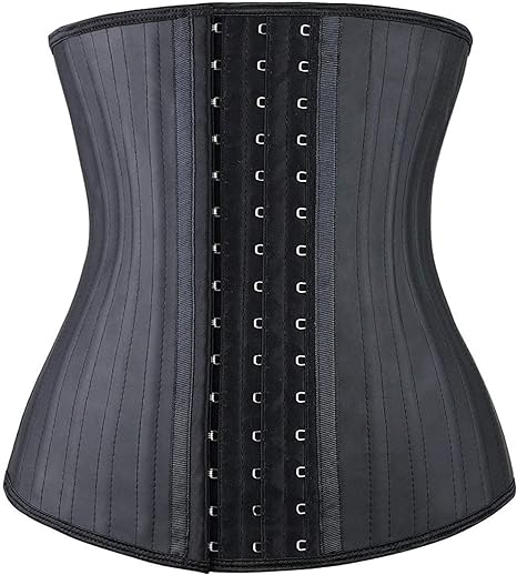 Photo 1 of YIANNA Waist Trainer for Women Latex Underbust Waist Cincher Corset Sport Girdle Hourglass Body Shaper size small 