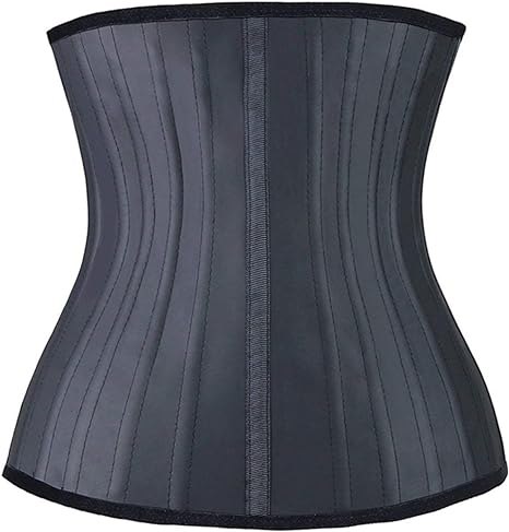 Photo 2 of YIANNA Waist Trainer for Women Latex Underbust Waist Cincher Corset Sport Girdle Hourglass Body Shaper size small 