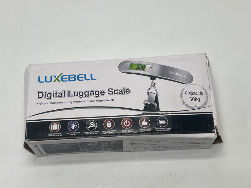 Photo 3 of Digital Luggage Scale Gift for Traveler Suitcase Handheld Weight Scale 110lbs
