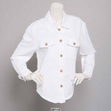 Photo 1 of Size Medium White Button Up Dress Up Shirt 