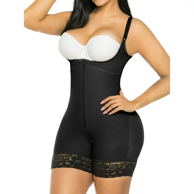 Photo 1 of YIANNA Fajas Colombianas Shapewear for Women Postparto Postpartum Body Shaper Tummy Control Bodysuit Black 3X-Large
