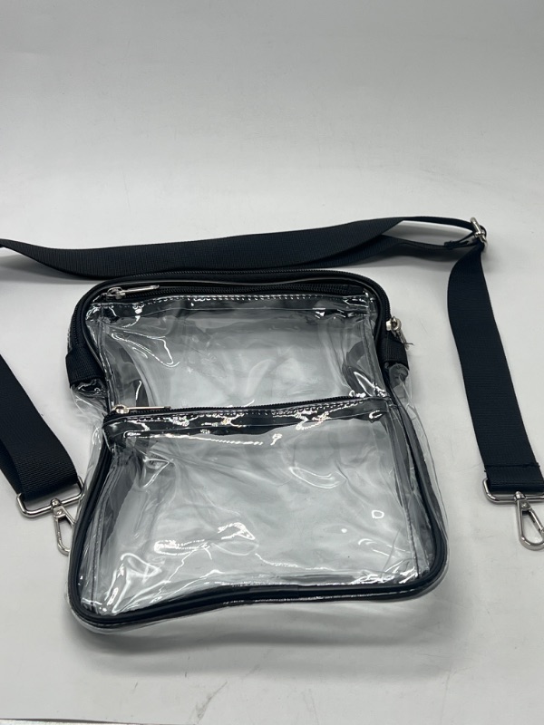 Photo 1 of choshion Clear Bag Stadium Approved, Clear Crossbody Bags Clear Purses for Women Stadium, Concert Bag Purse Sports Handbags

