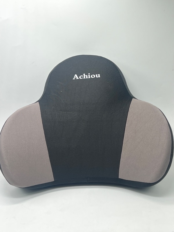 Photo 3 of Achiou Lumbar Support Pillow for Office Chair, Back Support Pillow for Car Computer Gaming Chair, Memory Foam Pad Back Cushion for Back Pain Relief Boost Your Lower Back Comfort Zone
