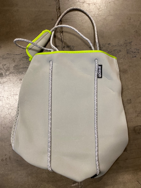 Photo 4 of QOGiR Neoprene Multipurpose Beach Bag Tote with Inner Zipper Pocket …
