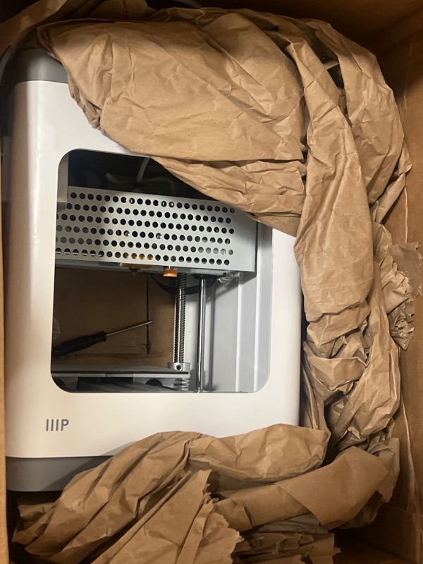Photo 2 of Monoprice - 140108 MP Cadet 3D Printer, Full Auto Leveling, Print Via WiFi, Small Footprint Perfect for a Desktop, Office, Dorm Room, or The Classroom
