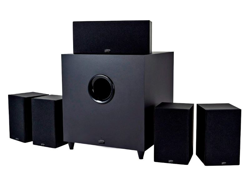 Photo 1 of Monoprice Premium 5.1-Channel Home Theater System with Subwoofer
