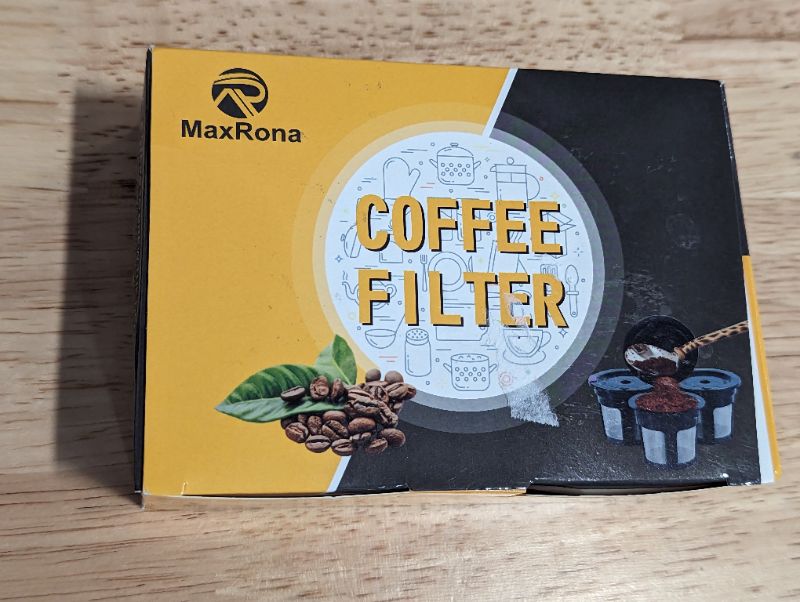 Photo 4 of MaxRona Reusable K Cups for Keurig 2.0&1.0, 6 Pack Universal Refillable K Cups Coffee Filter, BPA-FREE K Cup Reusable Fits Most Keurig K-Cup Brewers
