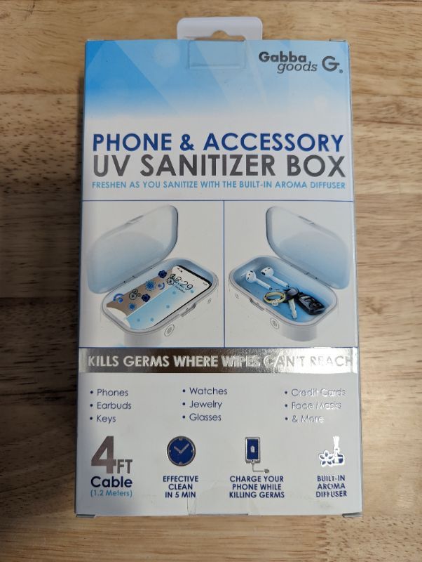 Photo 4 of Gabba Goods - Phone & Accessory UV Sanitizer Box