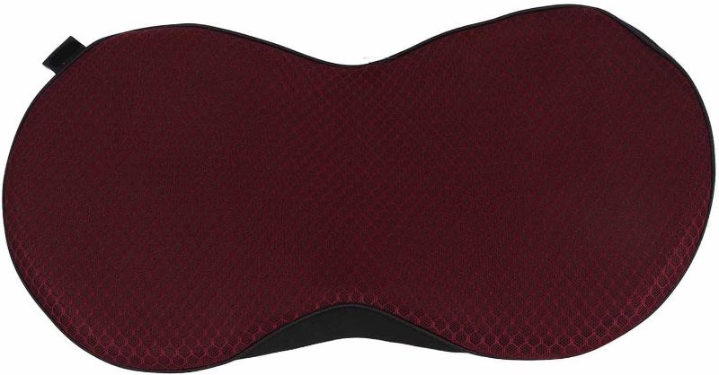 Photo 1 of Car Seat Cushion, Car Seat Pad for Driver Thick Car Heightening Seat Cushion Lower Back Discomfort Relief Cushion for All Seasons (Red)

