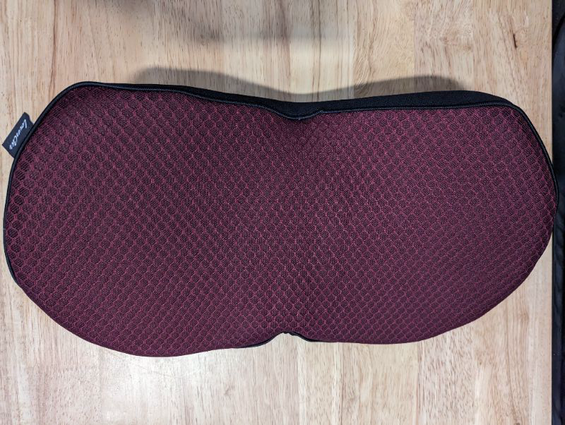 Photo 4 of Car Seat Cushion, Car Seat Pad for Driver Thick Car Heightening Seat Cushion Lower Back Discomfort Relief Cushion for All Seasons (Red)
