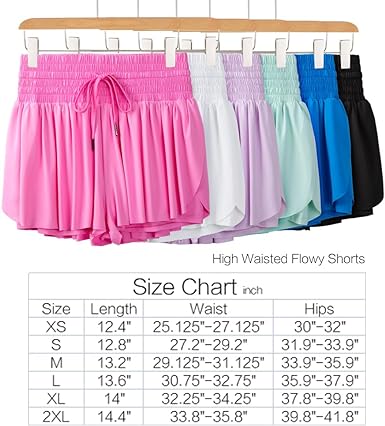 Photo 2 of Blaosn Flowy Athletic Shorts for Women High Waisted Gym Yoga Workout Running Spandex Tennis Skirts Cute Clothes Summer - Black - Size Large
