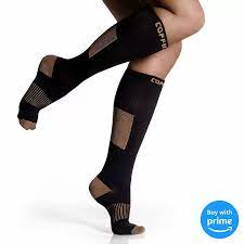 Photo 1 of Copper Joint Long Copper Compression Socks - Unisex - Size 3XL
