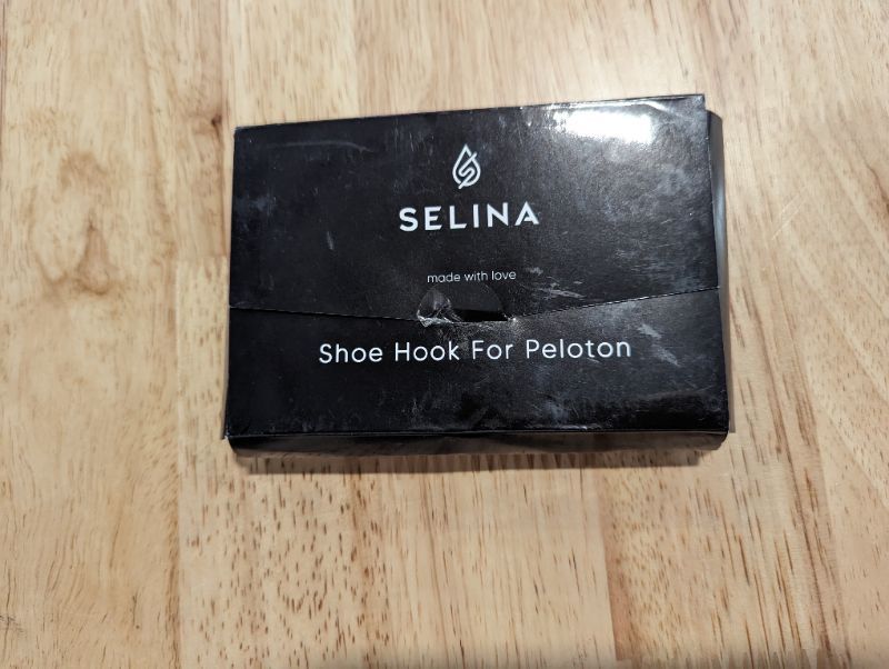 Photo 3 of SELINA Shoe Hanger for Peloton - Shoe Holder Accessory for Peloton - Must have accessory for the Peloton Bike and Peloton Bike Plus - Shoe Hook Compatible with your Peloton Bike
