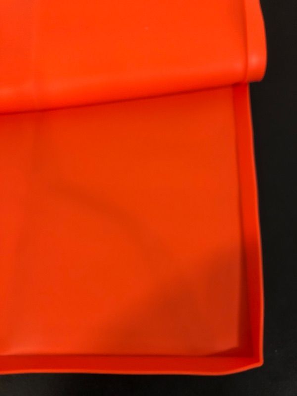 Photo 1 of Orange and green  Flexible Antislip Medium Duty Cutting Repairing Rubber Mat